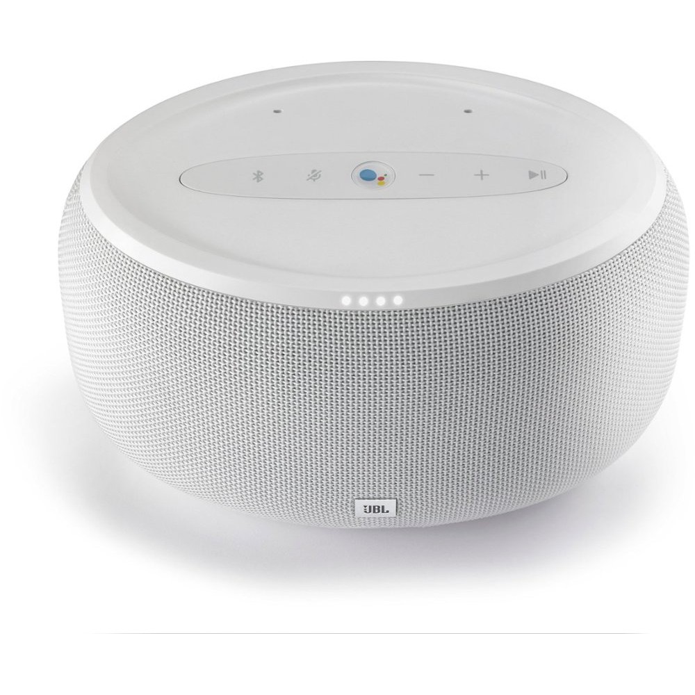 Loa thông minh  JBL LINK 300 (Trắng) Hỗ trợ Google Assistant (Trung tâm điều khiền nhà thông minh)