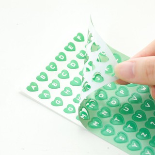 Nhãn Dán Sticker Number × Alphabet | @avoberry.storee |
