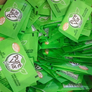 100 gói Đường cỏ ngọt stevia Pure Via xách tay Mỹ