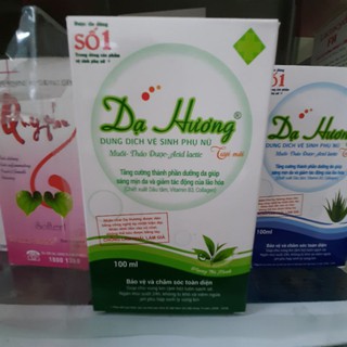 Dung dịch vệ sinh dạ hương 100ml (mẫu mới)