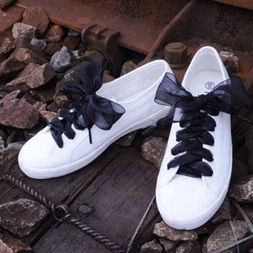 Dây giày thể thao bằng lụa satin thời trang