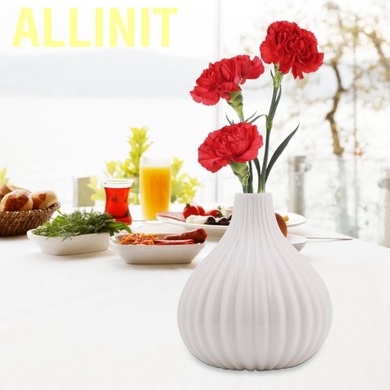 Allinit Modern ceramic vase Simple flower for bedroom decoration Table Ornaments table