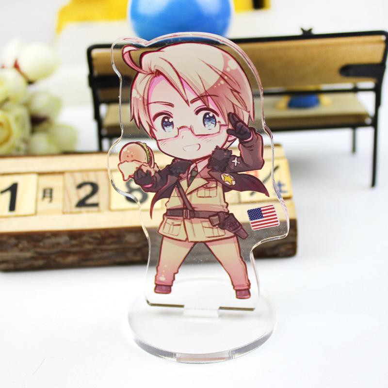 Mô hình nhân vật mica standee Hetalia: Axis Powers in hình anime chibi trang trí trưng bày đẹp