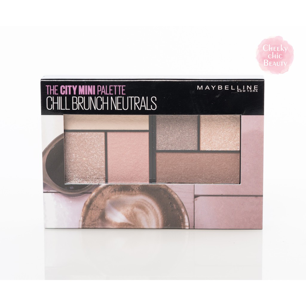 (hàng Mới Về) Bảng Phấn Mắt Maybelline The City Mini Cao Cấp