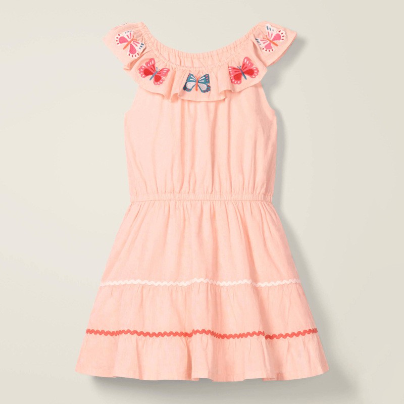 LITTLE MAVEN Sale Váy bé gái little maven chính hãng hoa tiết dễ thương từ 2 đến 7 tuổi