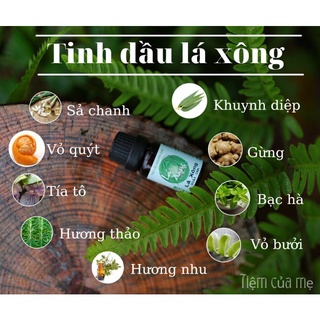 Tinh dầu lá xông tự nhiên