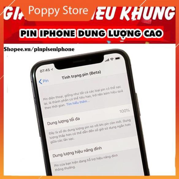 PIN táo 5 SE 2016 - DUNG LƯỢNG CAO 1800MA