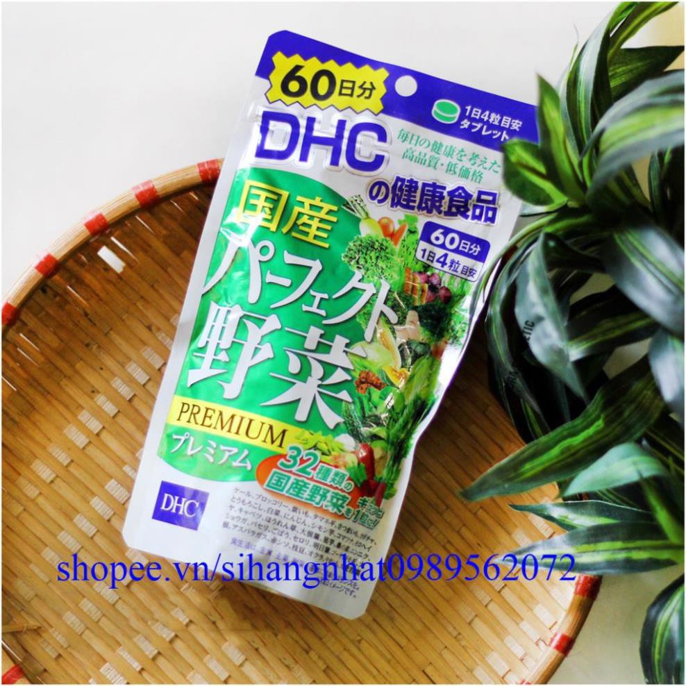 HOTViên uống D.H.C rau củ 60 ngày- DHC_rau củ Nhật Bản 60 ngày