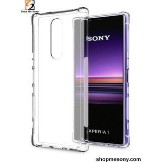 Sony Xperia 1 Mark II/5II/10II1/5/XZP/XZ1/XZ2/XZ3/XZS/XZ/XA2/XA2U - Ốp lưng chống sốc trong suốt