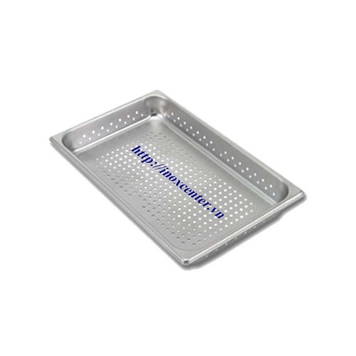 Khay buffet 1/1 đục lỗ INOX cao cấp