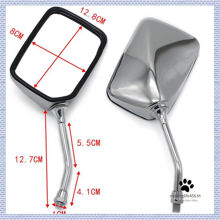 Mới Gương Chiếu Hậu Bằng Hợp Kim Chuyên Dụng Cho Xe Mô Tô honda vt125 shadow ca125 Cx250 planer cm125 / 250 / 450