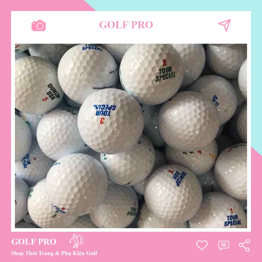 Bóng golf cũ tập chơi Titliest các hãng như mới 90% set 10 quả shop GOLF PRO BL006