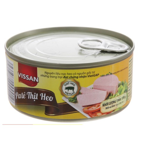 PATE THỊT HEO VISSAN 170G