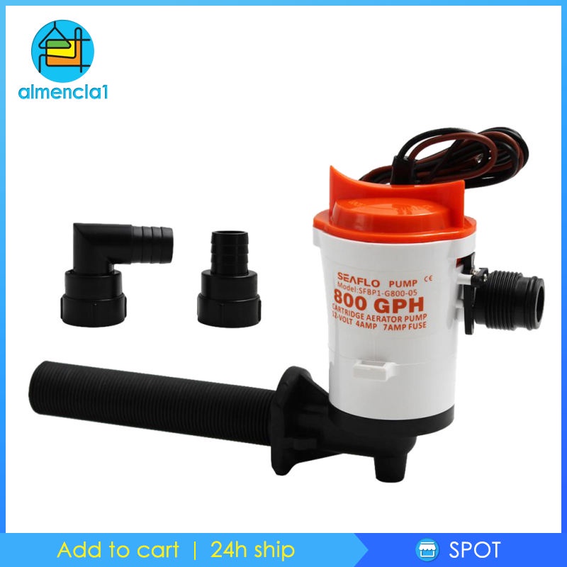 Bơm chìm 12V 800GPH cho tàu thuyền | BigBuy360 - bigbuy360.vn