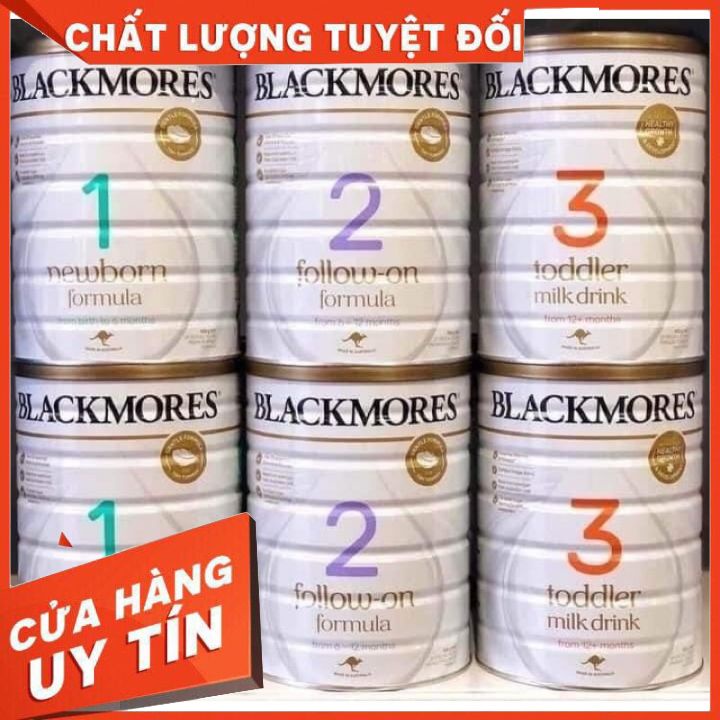 Sữa Blackmores Úc 900g đủ số 1,2,3