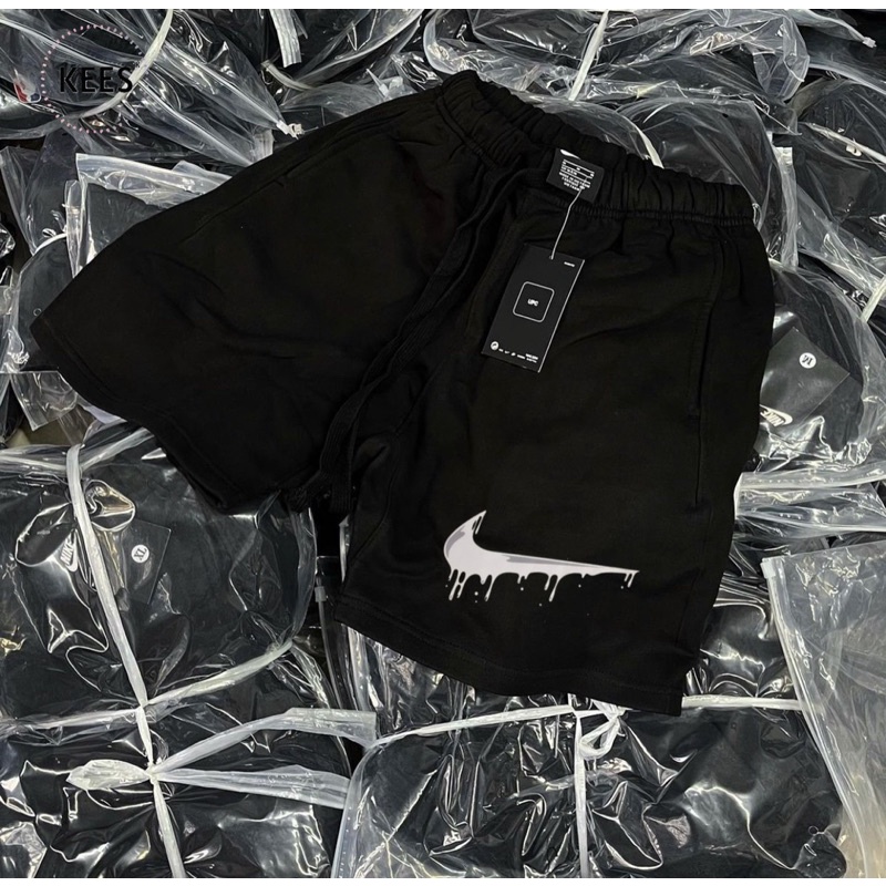 Quần Short Nike Custom Chất Cotton Da Cá - Hàng Tốt