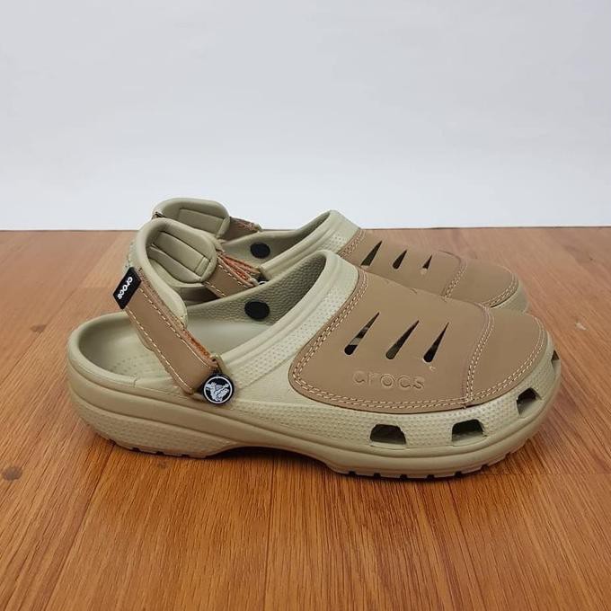 Dép Crocs / Crocs Yukon / Giày Crocs / Giày sandal nam - KHAKI, M10