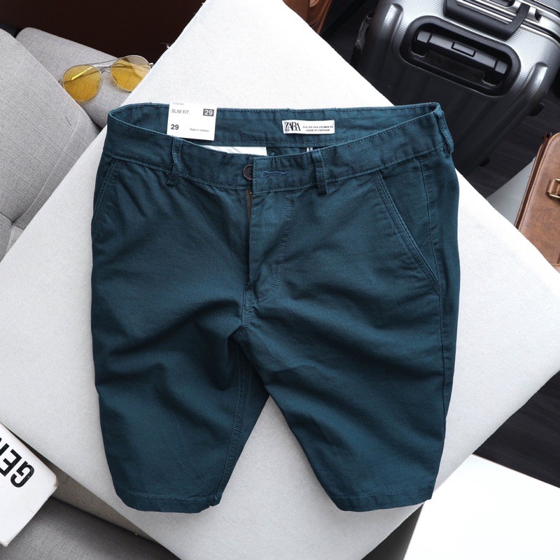 [FREESHIP] Quần short kaki [ZARA] [BAO ĐỔI TRẢ] nguyên bản, không ra màu | BigBuy360 - bigbuy360.vn