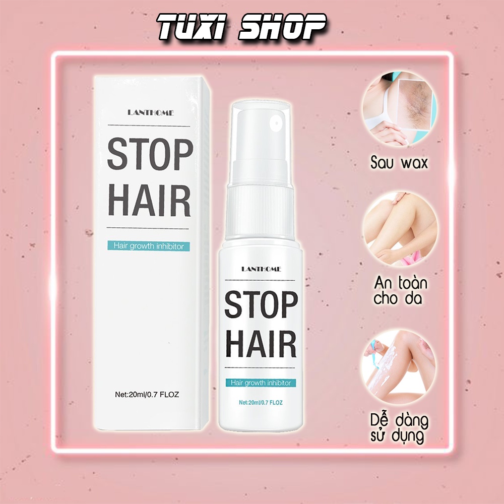 Xịt ức chế ngăn ngừa mọc lông sau wax Stop hair - Xịt dưỡng da dùng sau was chính hãng | BigBuy360 - bigbuy360.vn