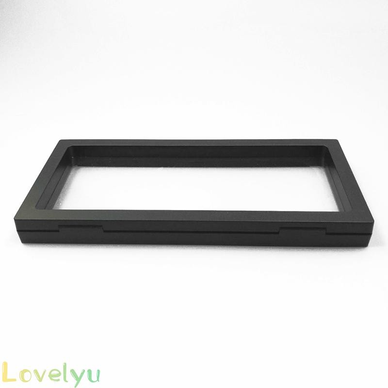 Floating Display Case Protection Stand Container Organizer Transparent Suspension box Jewelry Medal Anti Shock