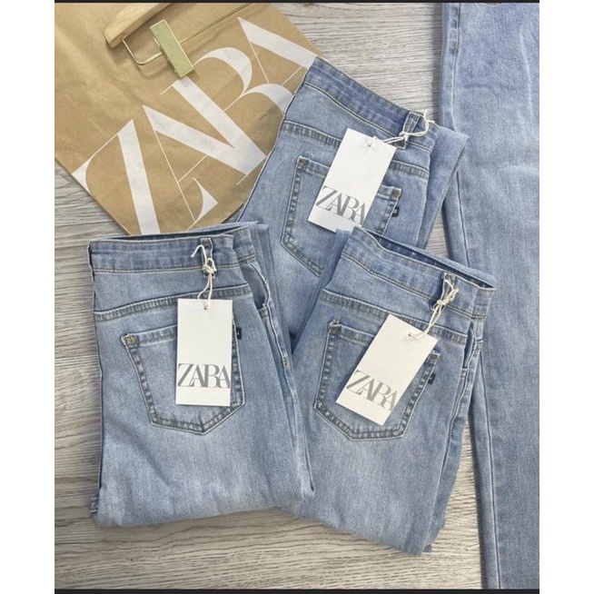 Mã 6686-QUẦN JEAN XANH SUÔNG ZR ĐẬM