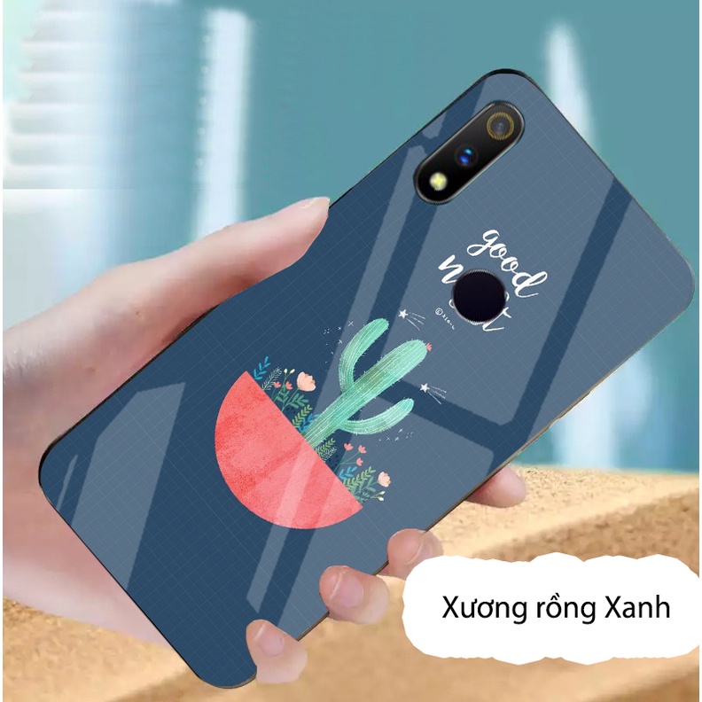 Ốp Lưng REALME C3, REALME 3, 3 PRO, C3I  Mặt Kính Gương Bóng