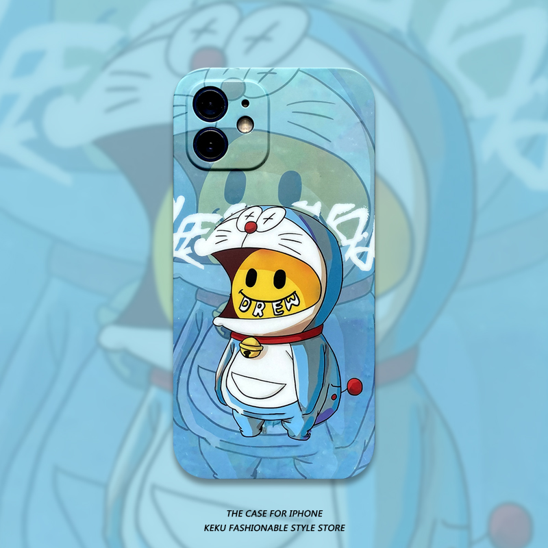 Ốp Lưng Mềm In Hình Doraemon Cho Iphone 12 Pro Max / I7 / I8 Plus / X / Xs / Xr / Xs Max / 11 / 11 Pro / 11 Pro Max / Se2