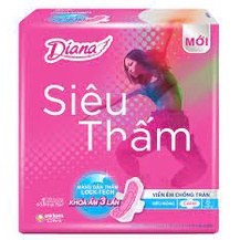 Diana Sensi Cool Fresh Cánh Ngày/ đêm Băng vệ sinh Diana Sensi /Libera