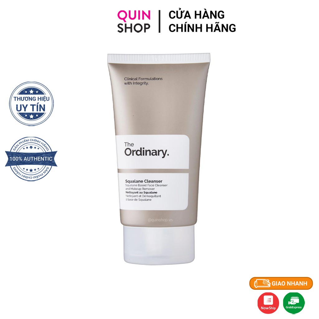 Gel Làm Sạch Và Tẩy Trang The Ordinary Squalane Cleanser