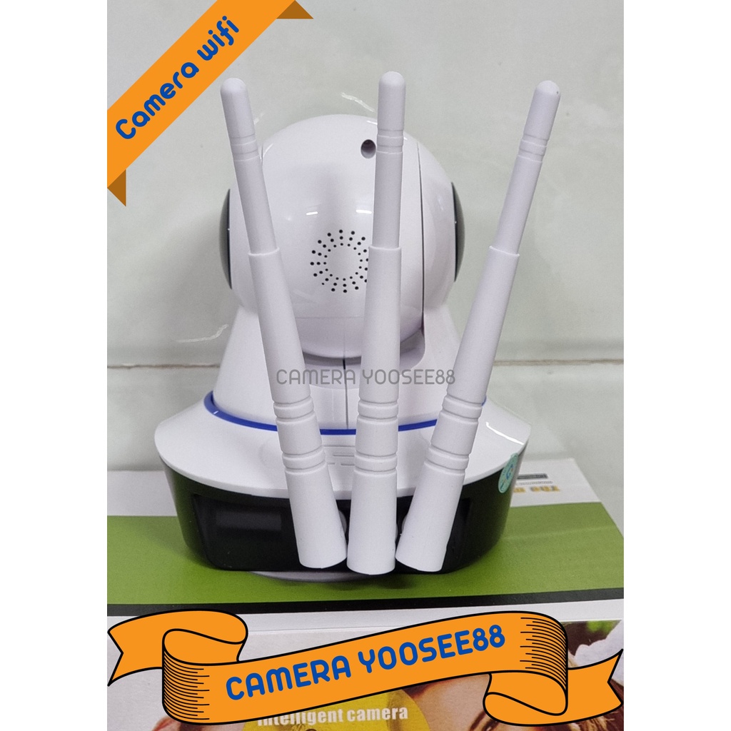 Camera wifi trong nhà yoosee 3 râu FULL HD 1080P , xoay 360 độ , hỗ trợ quay đêm hồng ngoại , đàm thoại 2 chiều.