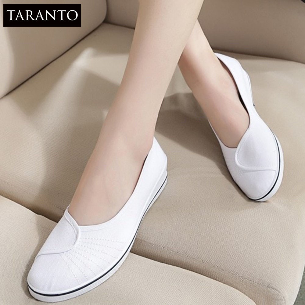 Giày búp bê đi bộ cực êm chân TARANTO TRT-GBBNU-01-TR | BigBuy360 - bigbuy360.vn