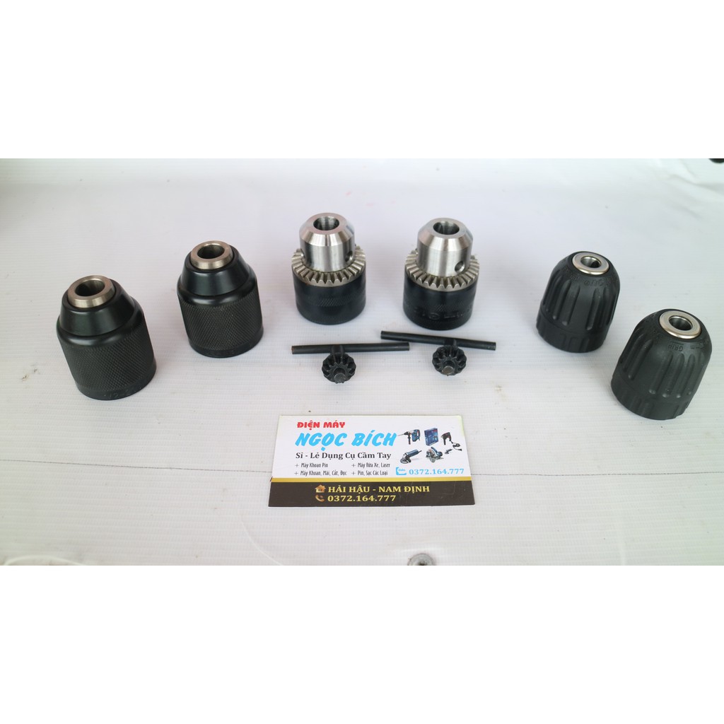 Bộ 3 Đầu Kẹp Mũi Khoan 10mm,13mm