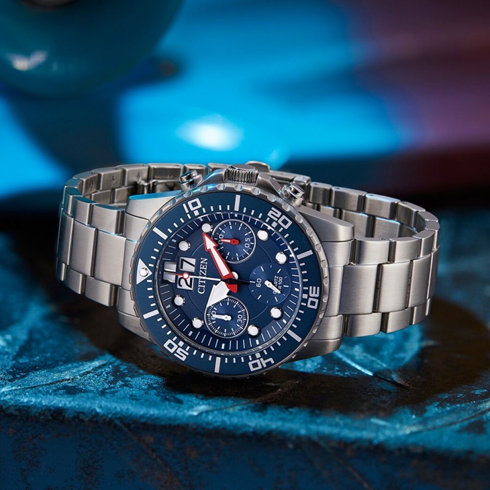 Đồng Hồ Nam Citizen Dây Thép Không Gỉ AI7001-81L - Mặt Xanh