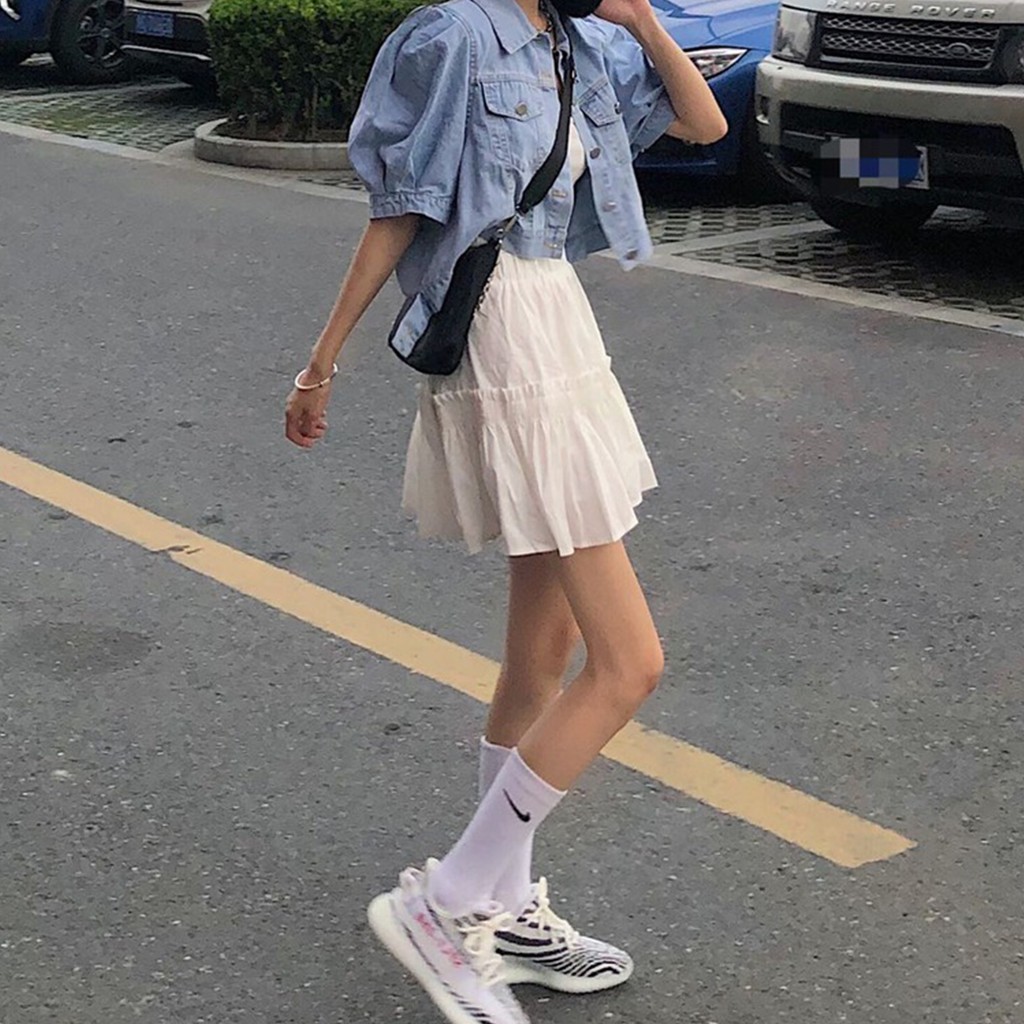 Chân váy xếp ly ngắn 2 tầng tennis công sở ulzzang bigsize VAVASA CV09 | BigBuy360 - bigbuy360.vn