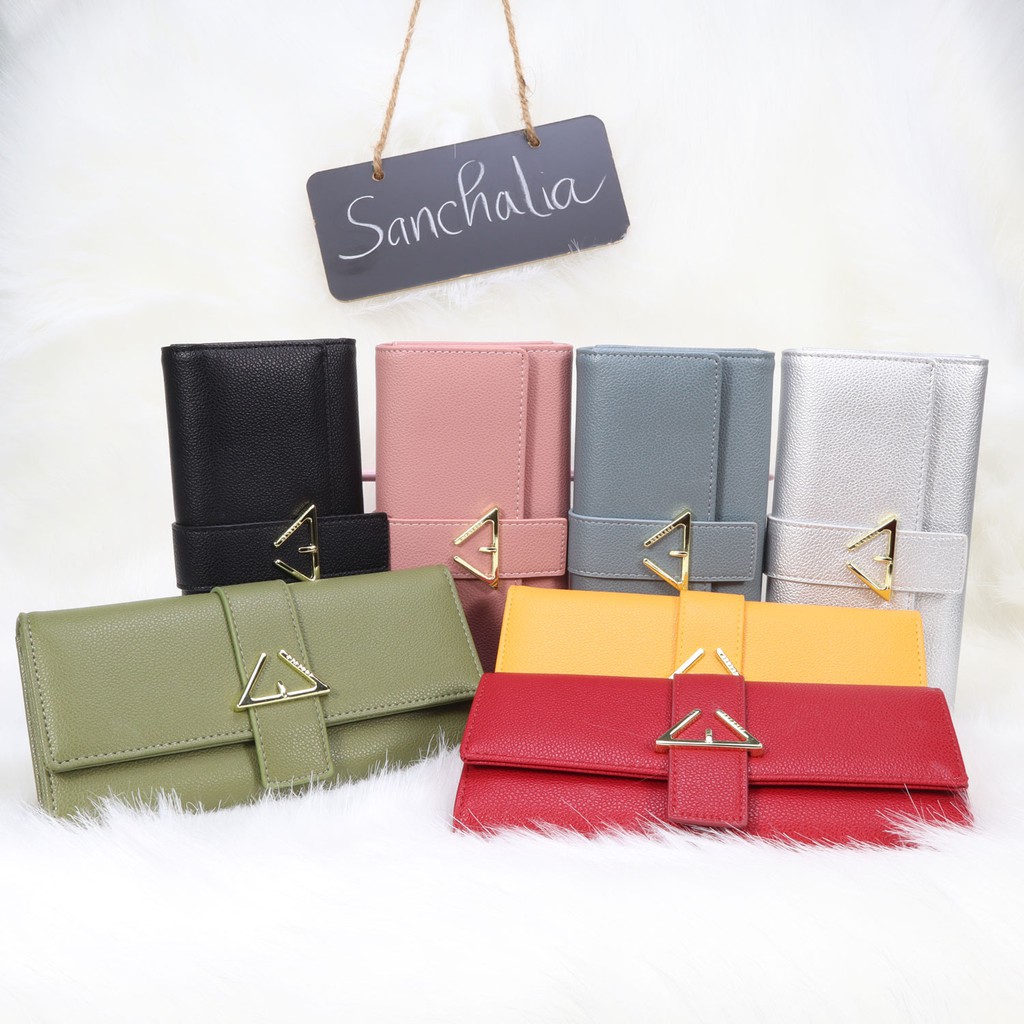 [Mã WABRWB24 giảm 30K đơn 99K] Ví nữ dài cầm tay chính hãng Sanchalia Forever - SC1001 | BigBuy360 - bigbuy360.vn