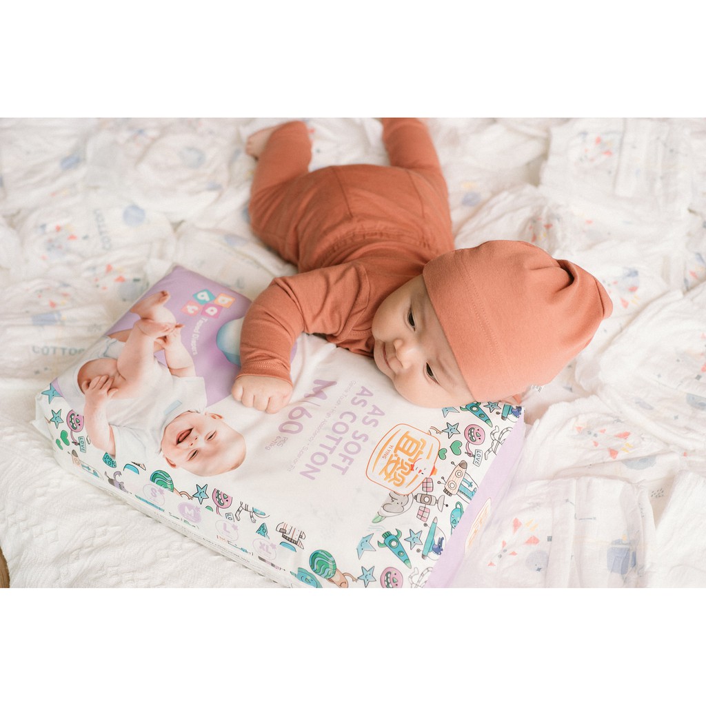 Bỉm dán/quần Yiying baby/Yiying tên lửa NB26/S72/M60/L52/XL44/XXL40/XXXL36