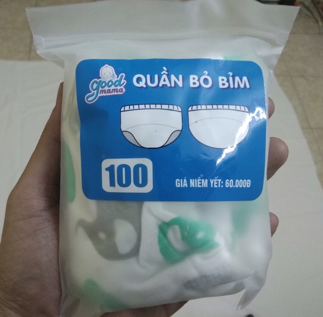 Quần bỏ bỉm 6 lớp Hàng Việt Nam cao cấp Goodmana dành cho Bé 6-15kg/ Free ship quẩn cai bỉm, quần bỏ bỉm cao cấp