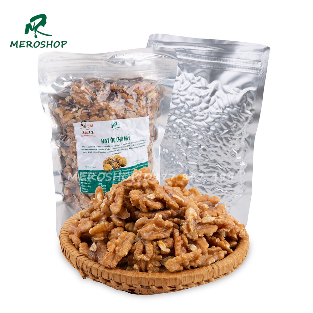 500GRAM NHÂN ÓC CHÓ VÀNG MỸ SHOP MẸ RÔ