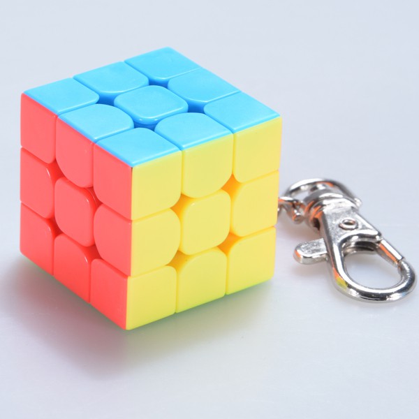 Móc khóa hình khối Rubik 3x3 sáng tạo