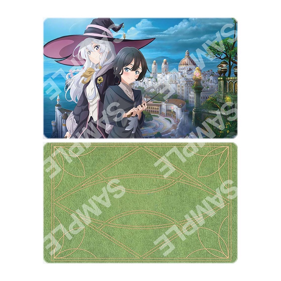 Ảnh card bo góc in hình HÀNH TRÌNH CỦA ELAINA Majo No Tabitabi thẻ bo viền 5*8cm