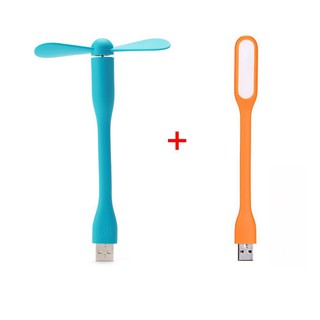 [Rẻ Nhất] COMBO Quạt USB + Đèn USB siêu nhỏ