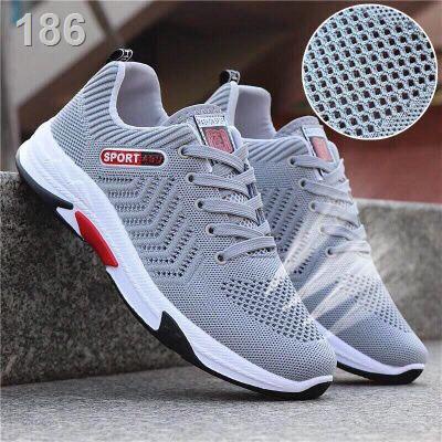 【sản phẩm sale】✓❒△(Kèm Video) Giày Sneaker Nam Kiểu Dáng Trẻ Trung - Sport Abuuu Có 2 Màu Xám Và Đen B End T Shop