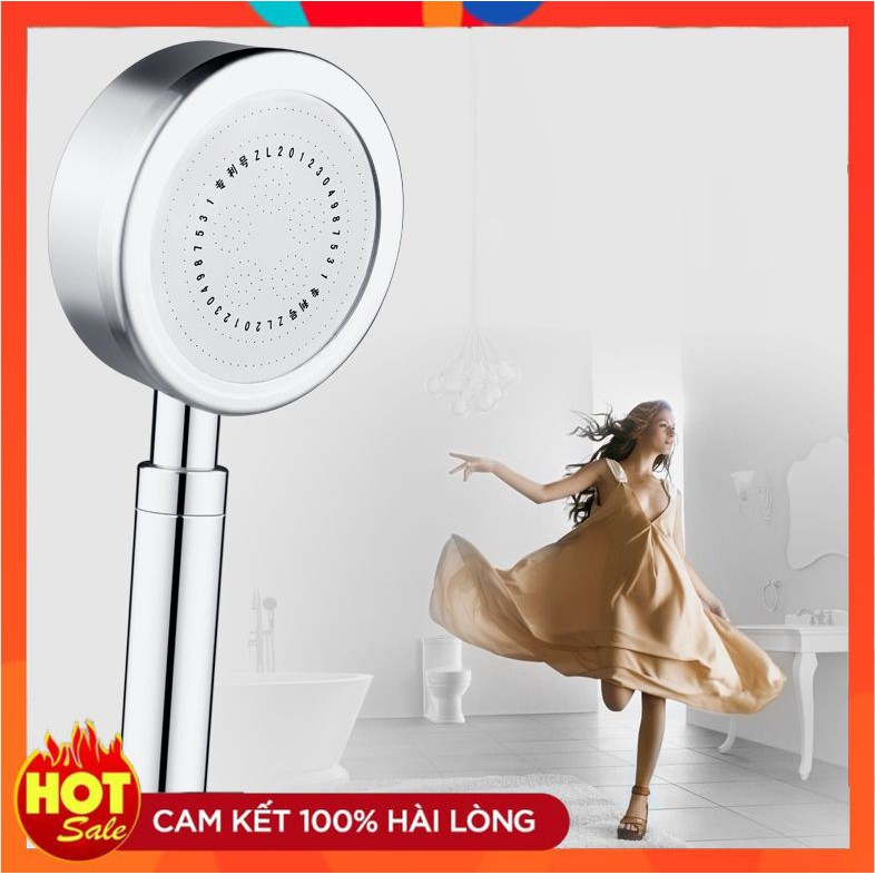 Vòi Sen Tăng Áp Không Dùng Điện, Tăng Áp SIÊU MẠNH Làm Từ Hợp Kim Nhôm