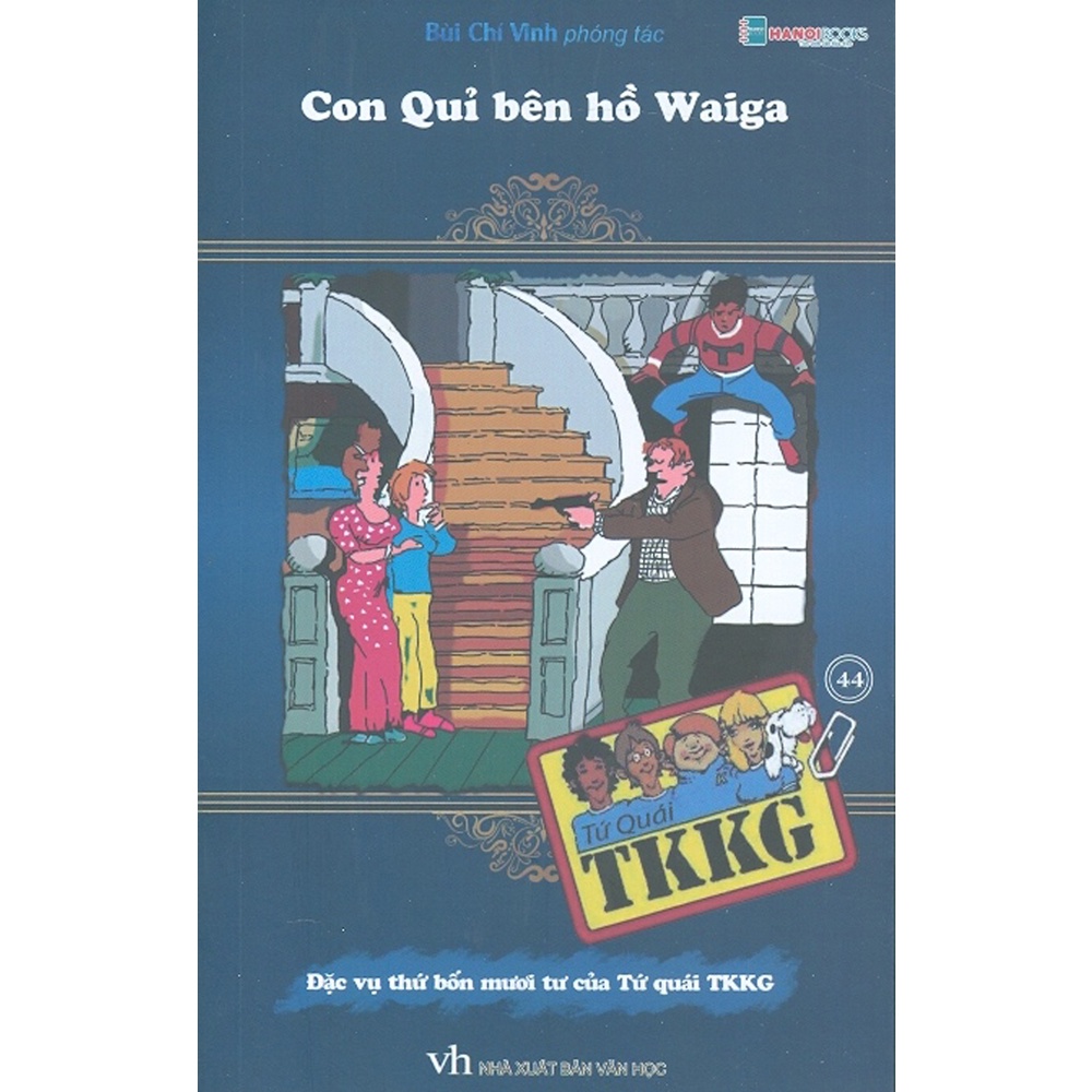 Sách - Tứ Quái TKKG 44 - Con Quỉ Bên Hồ Waiga