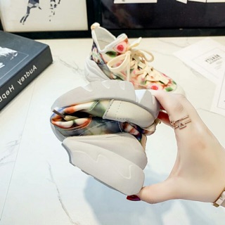 Giày hoa sneaker nữ Hàn Quốc