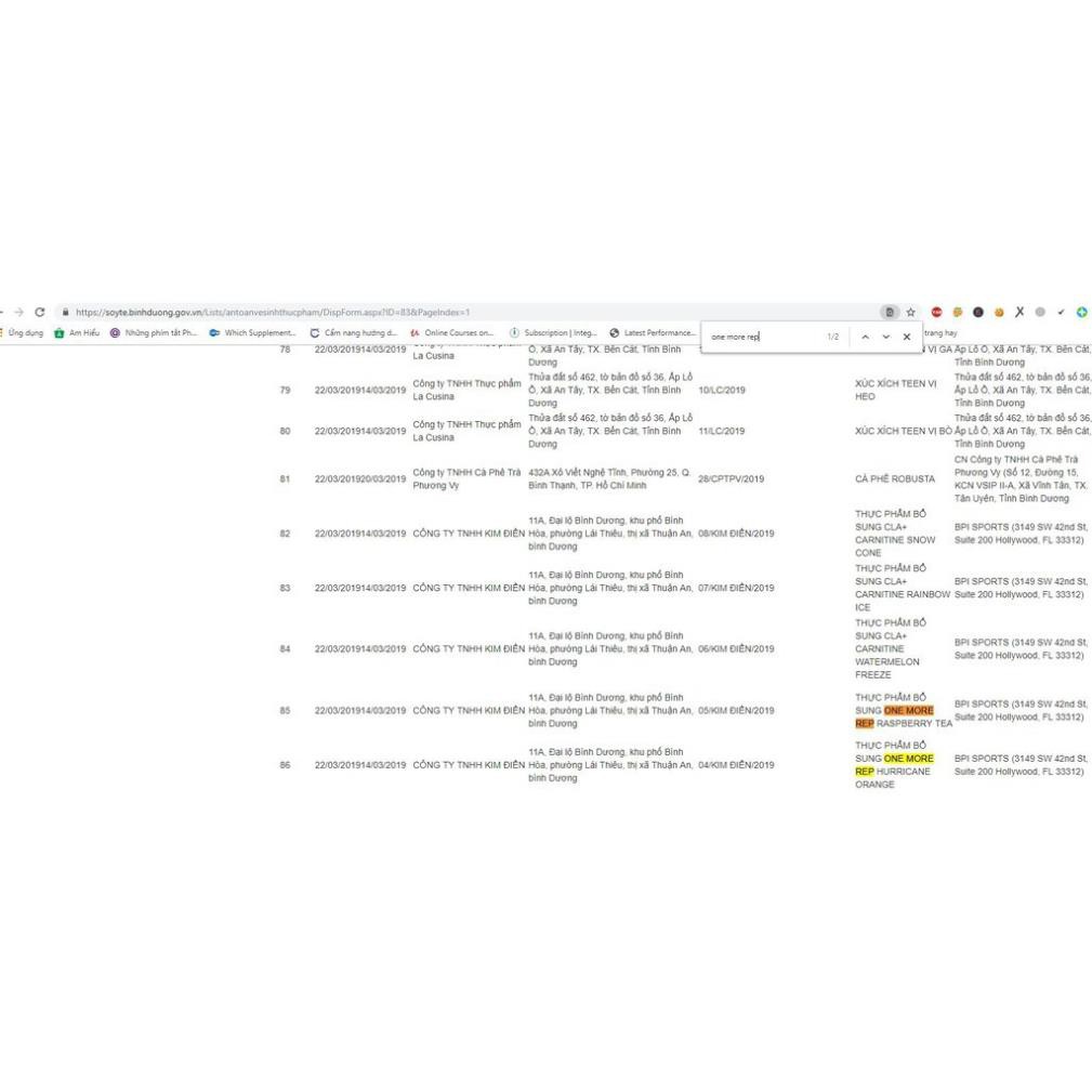 Tăng Sức Mạnh Trong Thể thao Gym Gói Thử Sample  Bpi Bpisports 1.M.R ONE MORE REP 1 lần dùng Authentic 100% | BigBuy360 - bigbuy360.vn