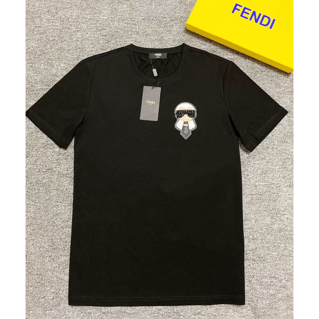 Áo Thun Da Ngắn Tay Cổ Tròn Thêu Họa Tiết Con Cá Thời Trang Mùa Hè Năm 2021 Cho Nam