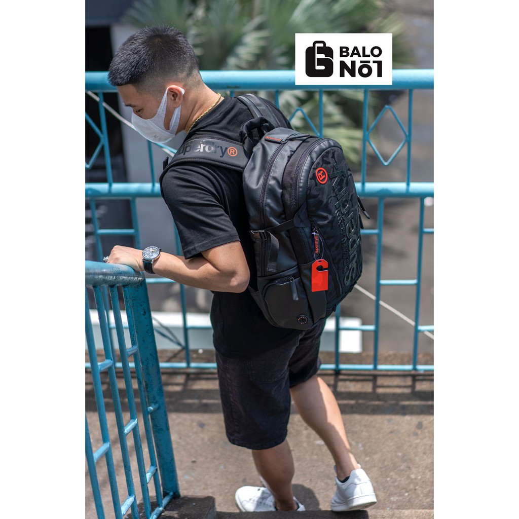 [BALO_NO.1] Balo nam đa năng Superdry Buff Tarp Backpack phiên bản mới