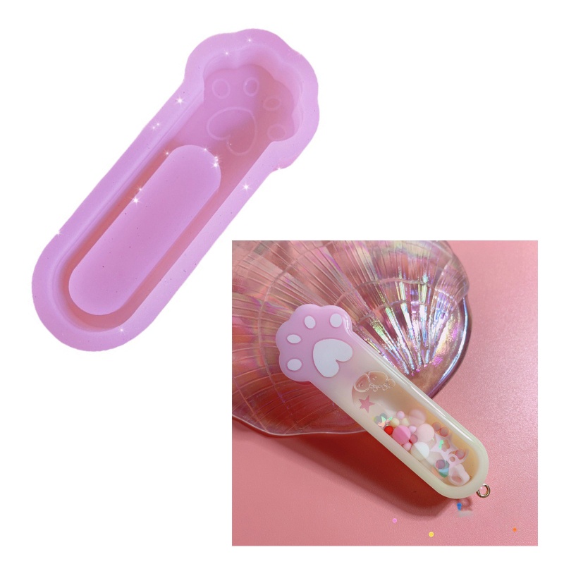 Khuôn Làm Móc Khóa Bằng Silicone Epoxy Dạng Cát Chảy DIY