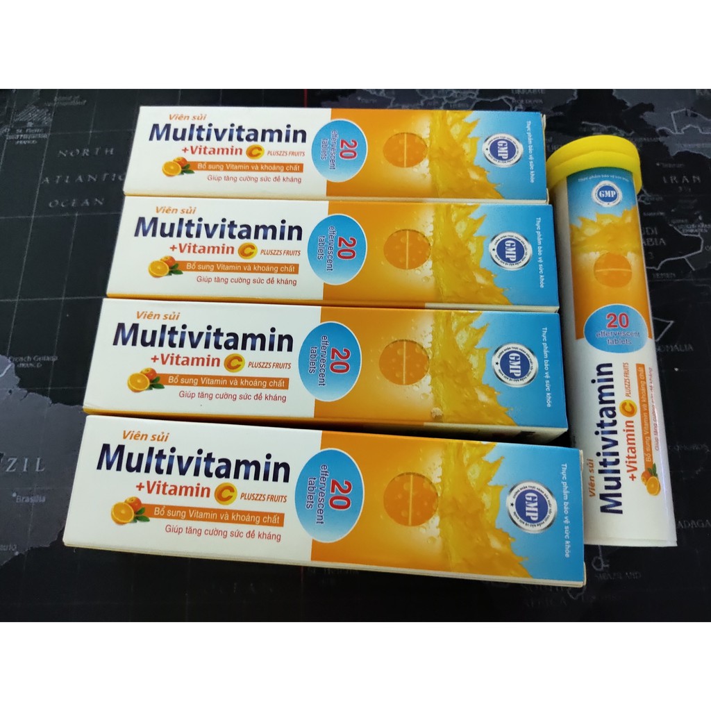 Viên C sủi multivitamin tăng sức đề kháng | Thế Giới Skin Care